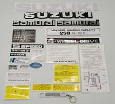Emblemas e decalques SUZUKI SAMURAI (cinza) comprar usado  Enviando para Brazil
