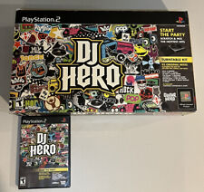 Usado, DJ Hero Playstation 2 PS2 Turntable Kit Original Box Set NÃO TESTADO Leia comprar usado  Enviando para Brazil