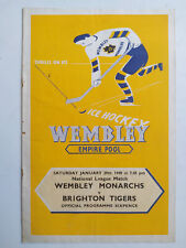 Ice hockey wembley for sale  DOVER