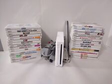 Nintendo Wii RVL-001 Console Bundle with 41 Games!!!! Works!!!! for sale  Shipping to South Africa