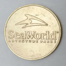 Token de juego arcade Sea World Adventure Parks Busch Gardens 24 mm segunda mano  Embacar hacia Argentina