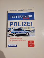 Testtraining go polizei gebraucht kaufen  München