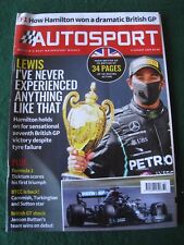 Autosport magazine aug for sale  BRISTOL