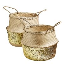 Baskets seagrass belly for sale  Shipping to Ireland