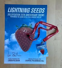 Lightning seeds tour for sale  RUISLIP