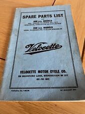 Velocette spare parts for sale  LIVINGSTON