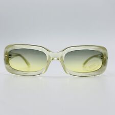 Used, Look Sunglasses Ladies Angular Green Glossy Y2K Narrow Gradient Model 1901 New for sale  Shipping to South Africa