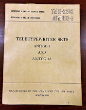 1949 teletypewriter sets for sale  Johnston