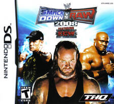 WWE Smackdown Vs. Juego Raw 2008 - Nintendo DS - solo juego segunda mano  Embacar hacia Mexico