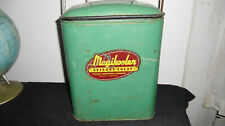 Baú de Lazer Vintage Verde MAGIKOOLER, Refrigerador de Gelo-Metalcraft, usado comprar usado  Enviando para Brazil