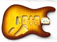Guitarra Fender Squier STRAT BODY Sienna Sunburst Flame Maple Top FMT fabricante de equipamento original comprar usado  Enviando para Brazil