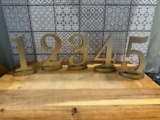 Wooden table numbers for sale  PENARTH