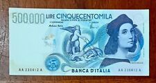 Banconota 500.000 lire usato  Lucca