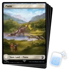 PLAINS (021)(FULL ART) X4 Universes Beyond: Jurassic World Collection Magic MTG for sale  Shipping to South Africa