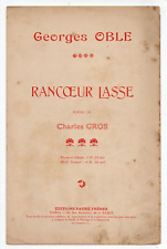 Partition chant 1907 d'occasion  Chaumont