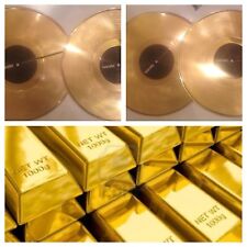 GOLD Serato   Custom control GOLD vinyl 12"  Vinyl  Performance Series PAIR for sale  Shipping to South Africa