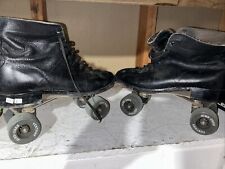 Usado, Patins vintage tamanho 7 Chicago Roller Skate Co. Ware Bros. rodas 78P comprar usado  Enviando para Brazil