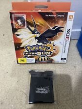 Pin bônus pré-venda Pokemon Ultra Sun Fan Edition Nintendo 3DS completo plus, usado comprar usado  Enviando para Brazil