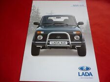 LADA Niva 4x4 Prospekt Brochure Depliant Folleto von 2012 comprar usado  Enviando para Brazil