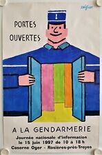 Affiche savignac 1996 d'occasion  La Courtine