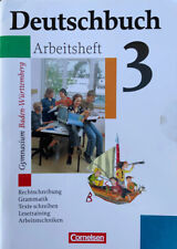 Deutschbuch arbeitsheft cornel gebraucht kaufen  Mönsheim