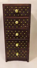 Handpainted miniature chest for sale  Graham