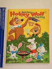 1962 HANNA BARBERA HOKEY WOLF AND DING-A-LING COLORING BOOK  HIGH GRADE UNUSED, used for sale  Shipping to South Africa