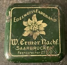 Vintage tin edelweiss for sale  LINCOLN