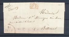 1845 lettre cursive d'occasion  Trets