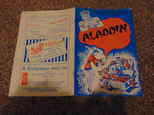 Aladdin pantomime programme for sale  LONDON