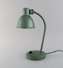 Lámpara de escritorio ajustable en laca verde como nueva original. Diseño industrial. segunda mano  Embacar hacia Argentina