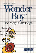 ## SEGA Master System Spiel - Wonder Boy 1 - TOP / CIB ## comprar usado  Enviando para Brazil