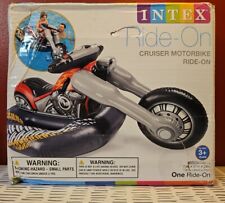 Intex Cruiser Motorcycle Inflatable Ride-On Pool Float Cruiser Motorbike Water, used for sale  Shipping to South Africa