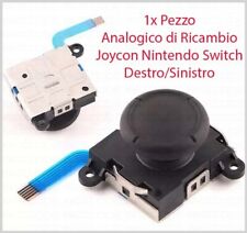 Ricambio Stick Joy Con Analogico 3d Nintendo Switch Joycon Controller Nero DX SX usato  Piedimonte Etneo