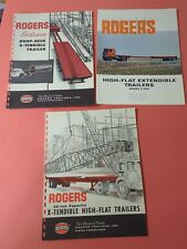 Vintage rogers brochures for sale  Bradford
