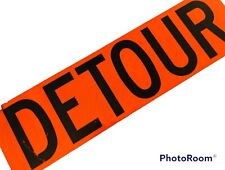 Detour sign retired for sale  Akron