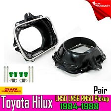 CONJUNTO DIANTEIRO FAROL CARCAÇA LÂMPADA PARA TOYOTA HILUX LN50 RN50 PICKUP 1984-1988  comprar usado  Enviando para Brazil