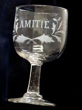 Verre ancien soufflé d'occasion  La Roche-sur-Yon