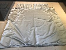 Silver double duvet for sale  MONMOUTH