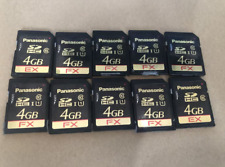 10PCS  Panasonic 4GB SD CARD for sale  Shipping to South Africa