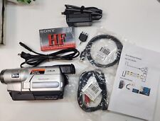 Pacote de filmadora analógica Sony Handycam CCD-TRV318 Hi-8 não testado sem bateria, usado comprar usado  Enviando para Brazil