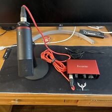 Focusrite Scarlett Solo Studio (3rd Gen) And Microphone, used for sale  Shipping to South Africa
