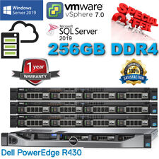 HDD Dell PowerEdge R430 LOTE 36-Core E5-2695v4 256GB DDR4 2.4TB SSD+ 8TB SAS 3.5", usado comprar usado  Enviando para Brazil