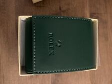 Rolex green leather for sale  CHESTERFIELD