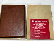 The New Chain Reference Bible Thompson 4ª edição melhorada B.B. Kirkbride 1964 comprar usado  Enviando para Brazil