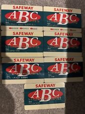 Rare abc safeway for sale  CROWBOROUGH
