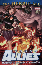 Juego de cómics Young Allies #1-5 2010 - Marvel Comics - Arana Nomad Firestar Gravity, usado segunda mano  Embacar hacia Argentina