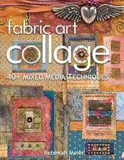 Fabric art collage for sale  Shipping to Ireland
