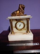 Marble clock for sale  KING'S LYNN