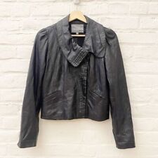 Used, Classiques Entier || Leather Jacket Cost Navy Dark Purple Small for sale  Shipping to South Africa